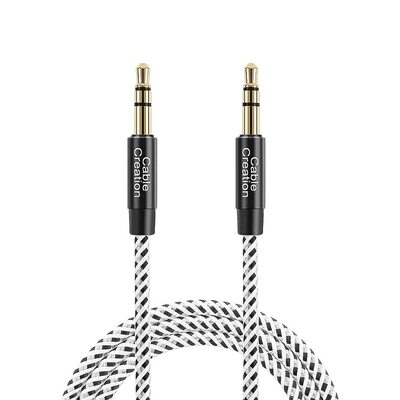 Silver headphone cables