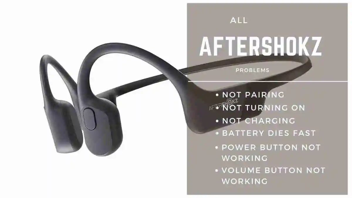 Aftershokz Stopped Working (All Problems Fixed)