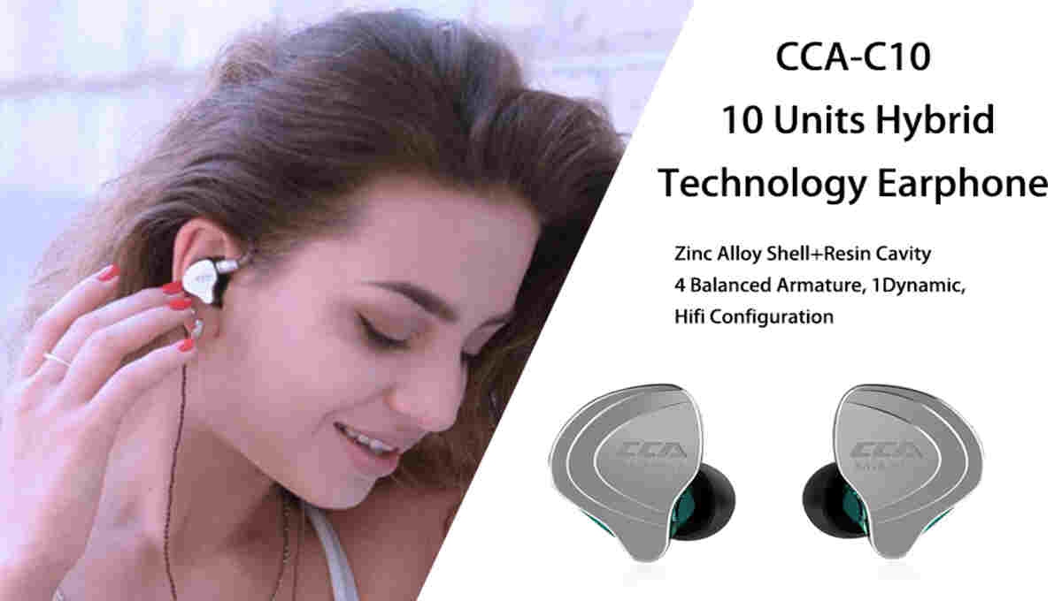 CCA C10 in Ear Monitor Headphone