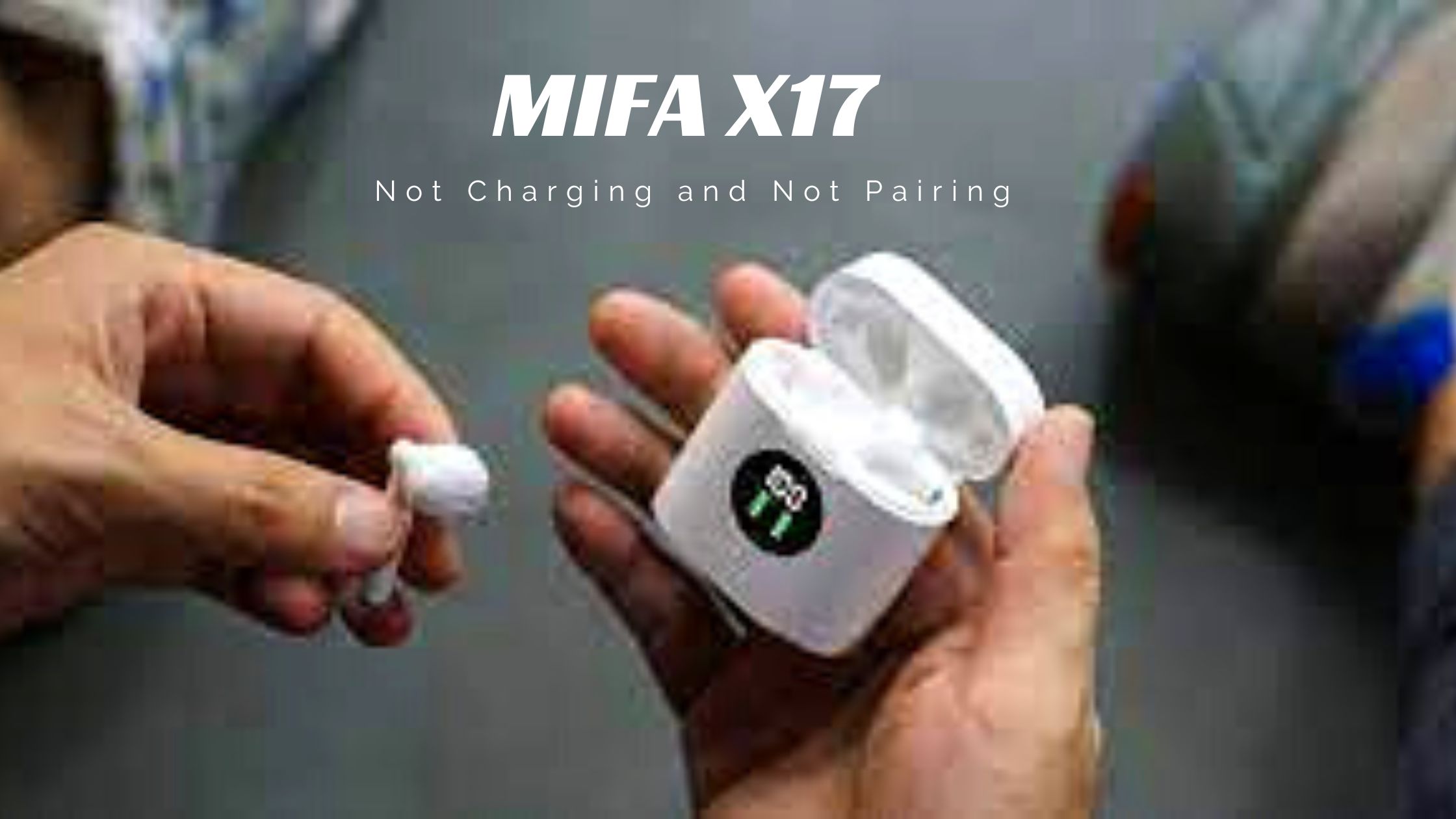 Mifa x17 One Earbud not Working (Solved)